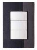 TAPA POLIMERO 3 MODULOS    GRIS WDA58002